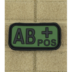 Patch bloedgroep AB+ Groen OD - JTG