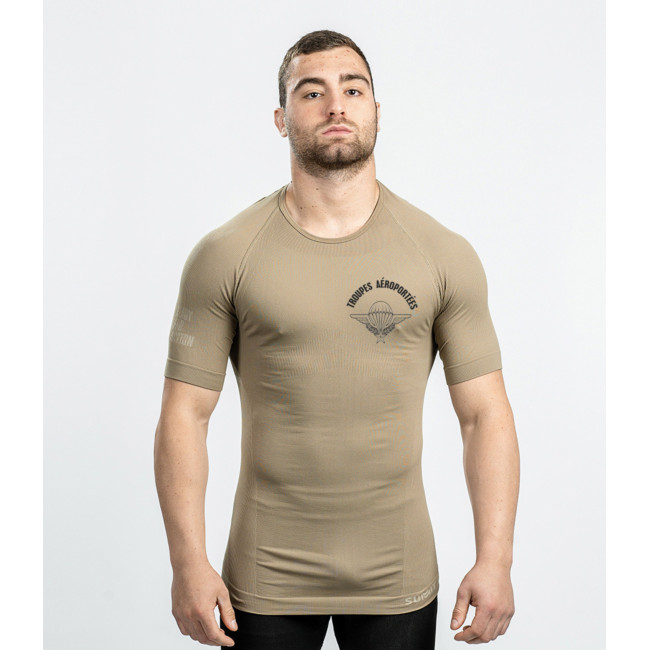 T-shirt Troupes aéroportées - Coyote - Summit Outdoor