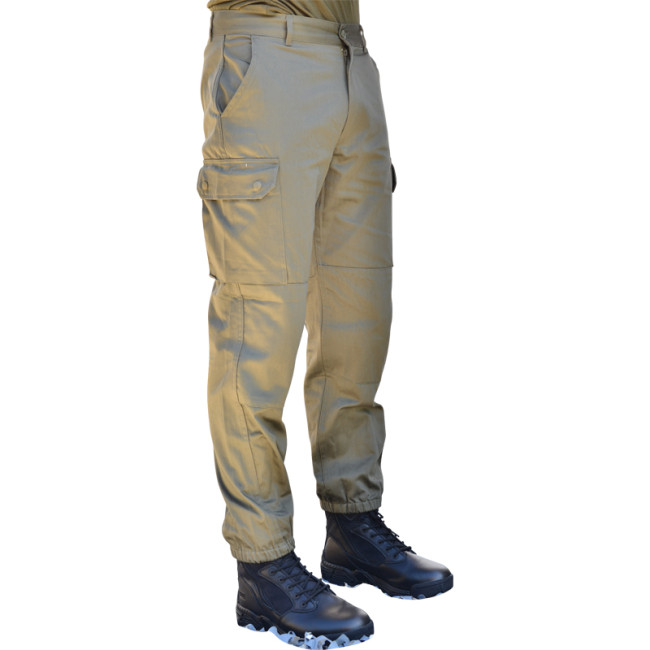 Pantalon F2 satin kaki