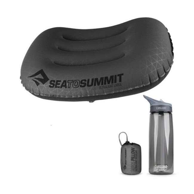 Poduszka aero ultralight regular szara - Sea to Summit