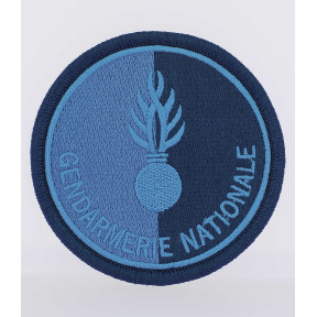 Nicht zugelassenes Gendarmerie Nationale Abzeichen mit niedriger Sichtbarkeit Blau - DMB Products