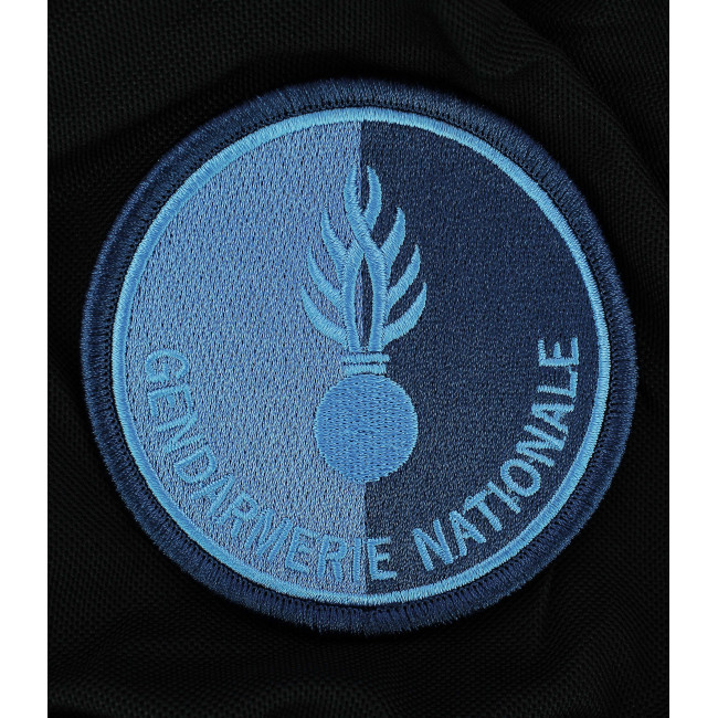 Ecusson Gendarmerie Nationale non agréé basse visibilité Bleu - DMB Products