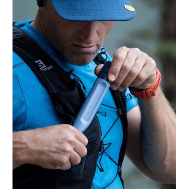 Personal peak serie col 1 blauw rietje - Lifestraw
