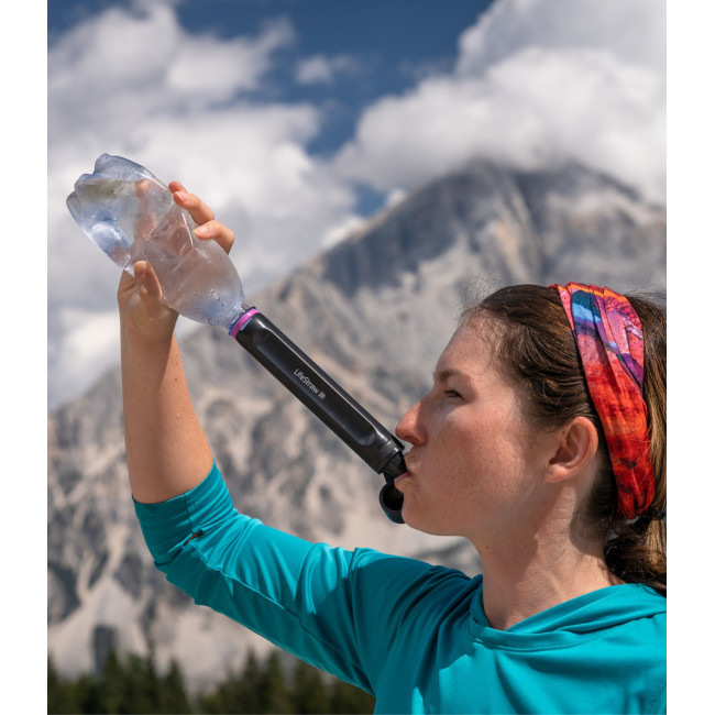 Słomka filtrująca Personal Peak Series - Antracyt - Lifestraw