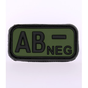 Blutgruppen-Patch AB- Grün OD - JTG