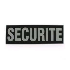 Bandeau Sécurité inversé 10 x 30 cm - Patrol Equipements