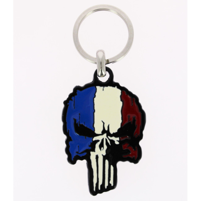 Porte-clés Punisher tricolore - Army Design by Summit Outdoor