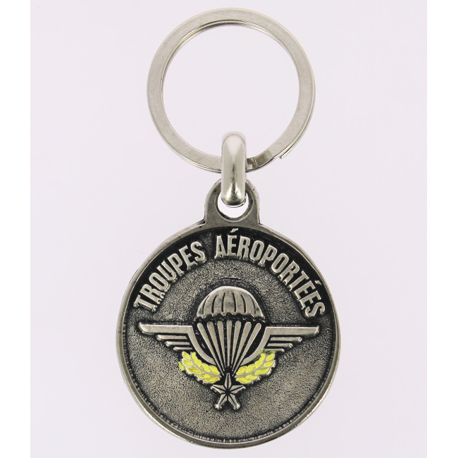 Porte-clés Troupes Aéroportées gris - Army Design by Summit Outdoor