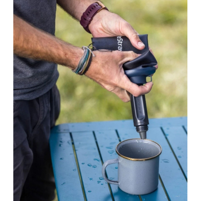 Drinkfles Flex Peak 1L met filter Flex Basic - LifeStraw