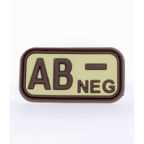 Patch bloedgroep AB- Coyote - JTG