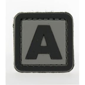 3D PVC Buchstaben-Patch A - 101 Inc