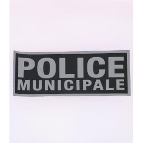 Gemeentepolitie band omgekeerd 10,5 x 27,5 cm - Patrol Equipements