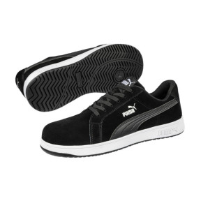 Veiligheidsschoenen Iconic laag zwart S1PL HRO SR - Puma