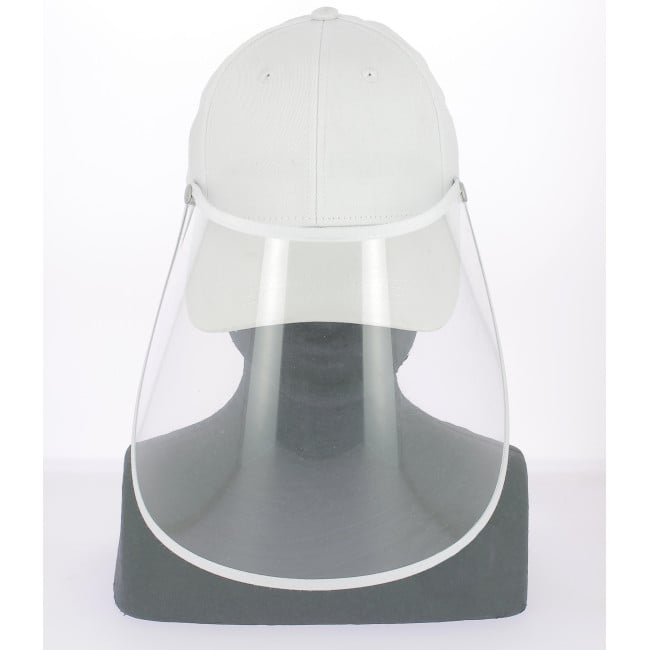 Casquette avec écran de protection PVC - Vetsecurite