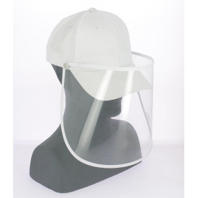 Casquette avec écran de protection PVC - Vetsecurite