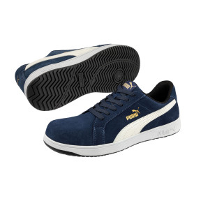Veiligheidsschoenen Iconic laag marineblauw S1PL HRO SR - Puma