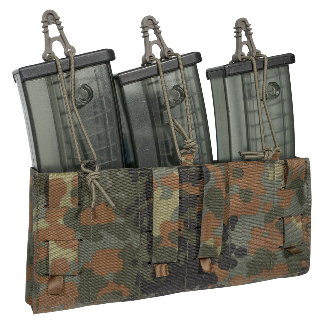 Potrójny uchwyt magazynka do karabinów MX098 -Flecktarn - Lindnerhof