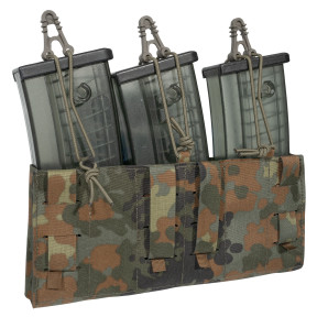 Dreifach-Magazintasche für MX098-Gewehre - Flecktarn - Lindnerhof