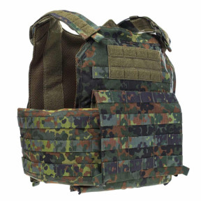 Kamizelka płytowa z szybkim zwalnianiem LT025/V-A1 - Flecktarn - Lindnerhof