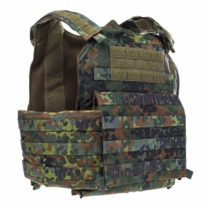 Gilet porte-plaques à dégagement rapide LT025/V-A1 - Flecktarn - Lindnerhof
