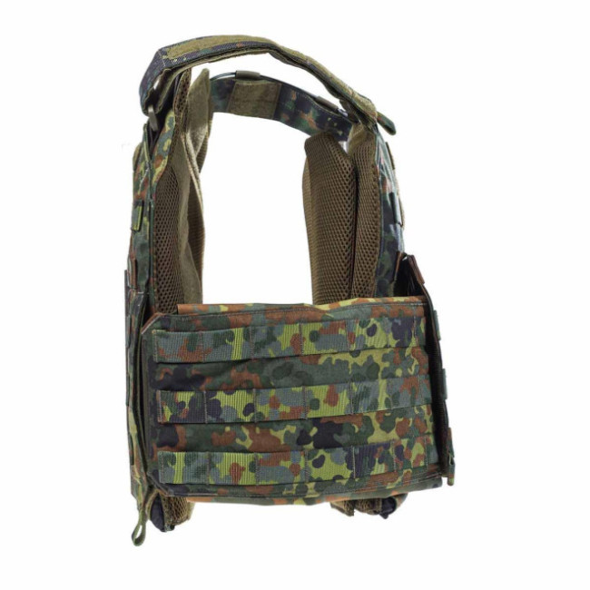 Gilet porte-plaques à dégagement rapide LT025/V-A1 - Flecktarn - Lindnerhof