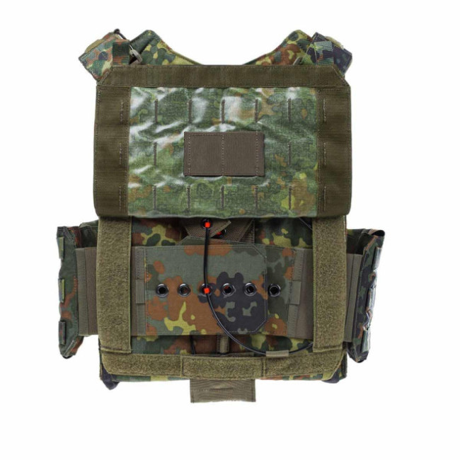 Kogelwerend vest met snelontgrendeling LT025/V-A1 - Flecktarn - Lindnerhof
