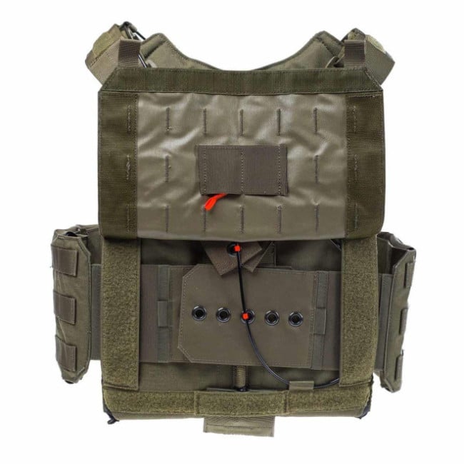 Plattenträger mit Schnellverschluss LT025/V-A1 Chest Rig Adapter LT270 stonegrey - Lindnerhof