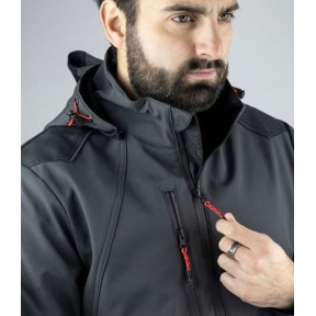 Zweifarbige Softshell-Jacke ROCK - LMA