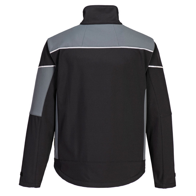 SOFTSHELL-JACKE PW3 (3L) Schwarz/Zoom Grau - Portwest