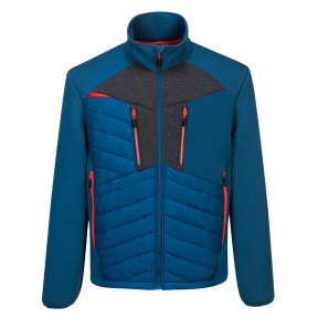 Veste baffle hybride DX4 Bleu Metro - Portwest