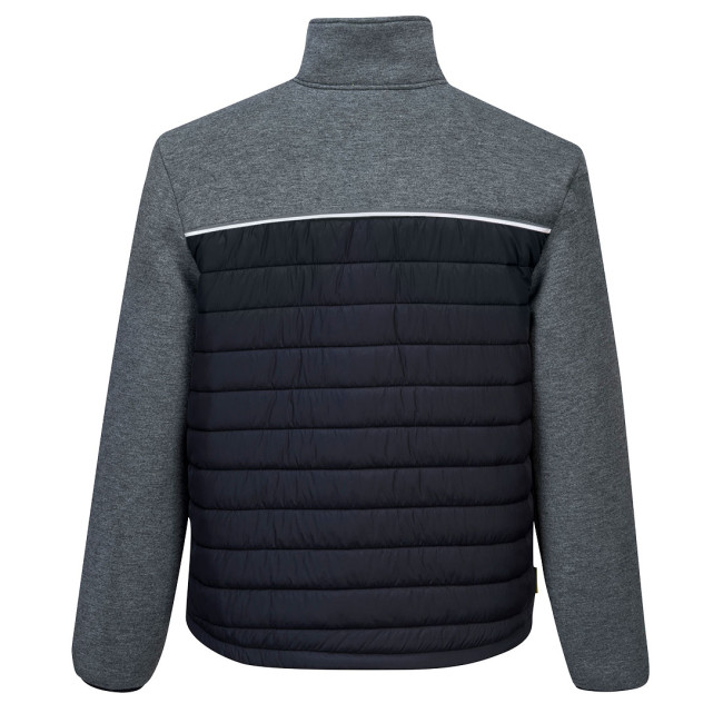 DX4 Hybrid-Steppjacke Metallgrau - Portwest
