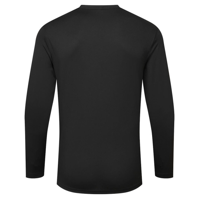 T-shirt HiVis Manches Longues Noir - Portwest