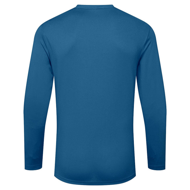 T-shirt HiVis z Długimi Rękawami Niebieski Metro - Portwest