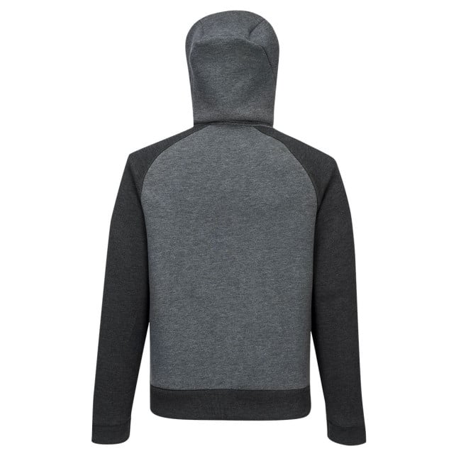 Hoodie met rits DX4 Metaalgrijs - Portwest