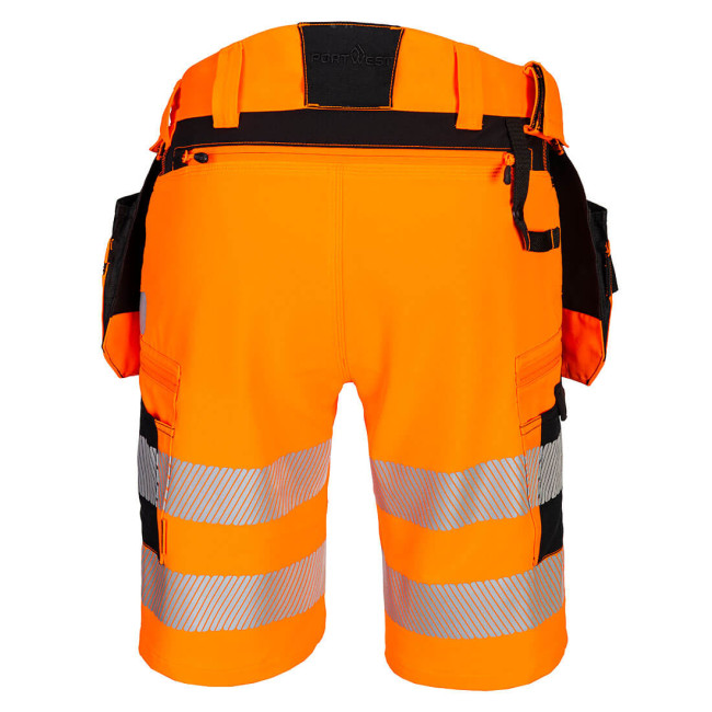 Short Holster Hi-Vis DX4 Orange/Noir - Portwest