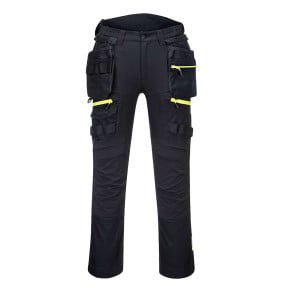 DX4 Kurze Hose mit abnehmbaren Holstertaschen Schwarz - Portwest