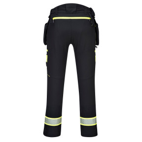 DX4 Broek met afneembare drijvende zakken ZwartKort - Portwest