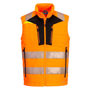 Gilet Softshell haute visibilité DX4Orange/Noir - Portwest