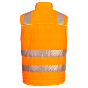 DX4 Hochsichtbare Softshell-Weste Orange/Schwarz - Portwest