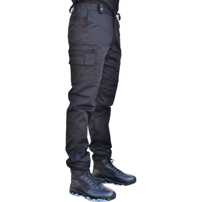 Spodnie ACTION czarne matowe - CityGuard