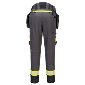 DX4 Broek met afneembare holsterzak voor dames Metaalgrijs - Portwest