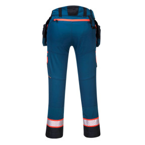 DX4 Pantalon à poche de holster détachable pour femmes Bleu Metro - Portwest