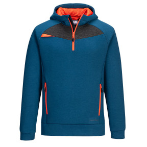 DX4 Zip-Hoodie Metro-Blau - Portwest