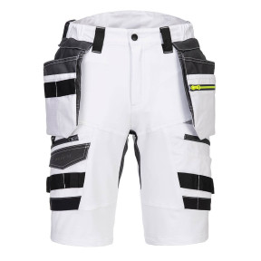 Bermuda Holster Amovibles DX4 Blanc - Portwest