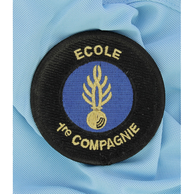 Écusson brodé Gendarmerie 1re Compagnie d'instruction des Eleves Gendarmes