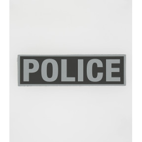 Odwrócona opaska Policja 15,5 x 4,5 cm - Patrol Equipement