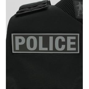Omgekeerde Politie band 15,5 x 4,5 cm - Patrol Equipement