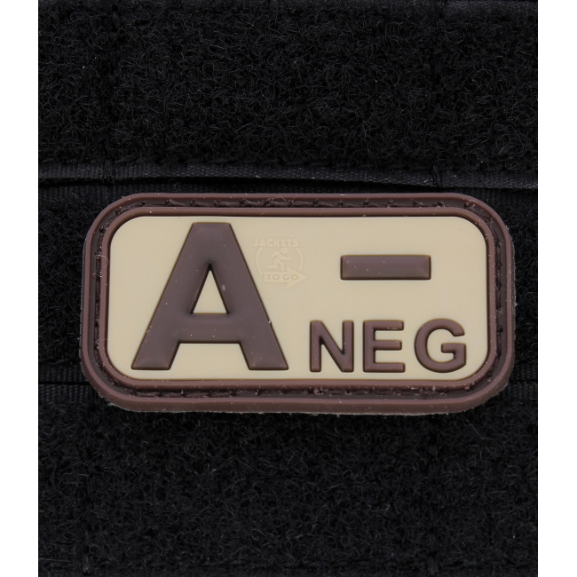 Blutgruppen-Patch A- Coyote - JTG