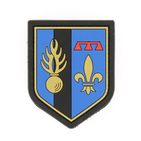 Emblemat PVC Żandarmeria Mobilna Strefa Obrony MARSYLIA