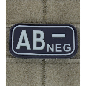 Bloedgroep patch AB- Photoluminescent - JTG